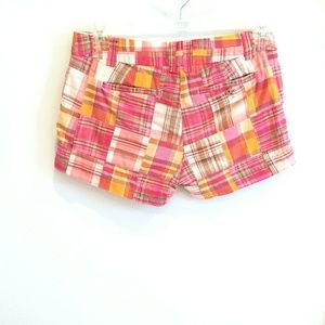 J. Crew Factory Shorts - J. Crew Factory pink madras plaid shorts J. Crew Factory Shorts - J. Crew Factory pink madras plaid shorts